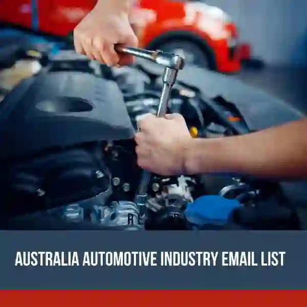 Australia Automotive Industry Email List