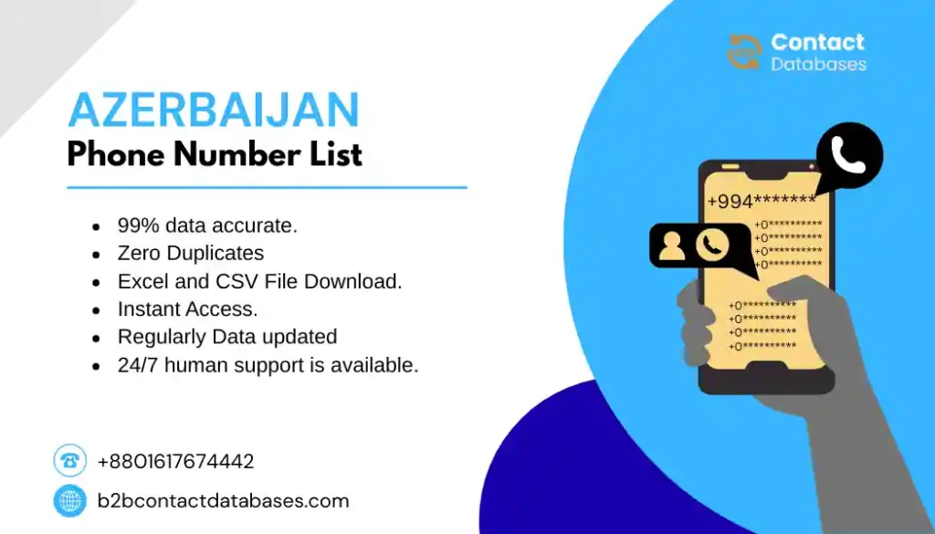 Azerbaijan Mobile Phone Numbers List