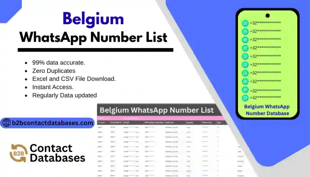 Belgium WhatsApp Number List