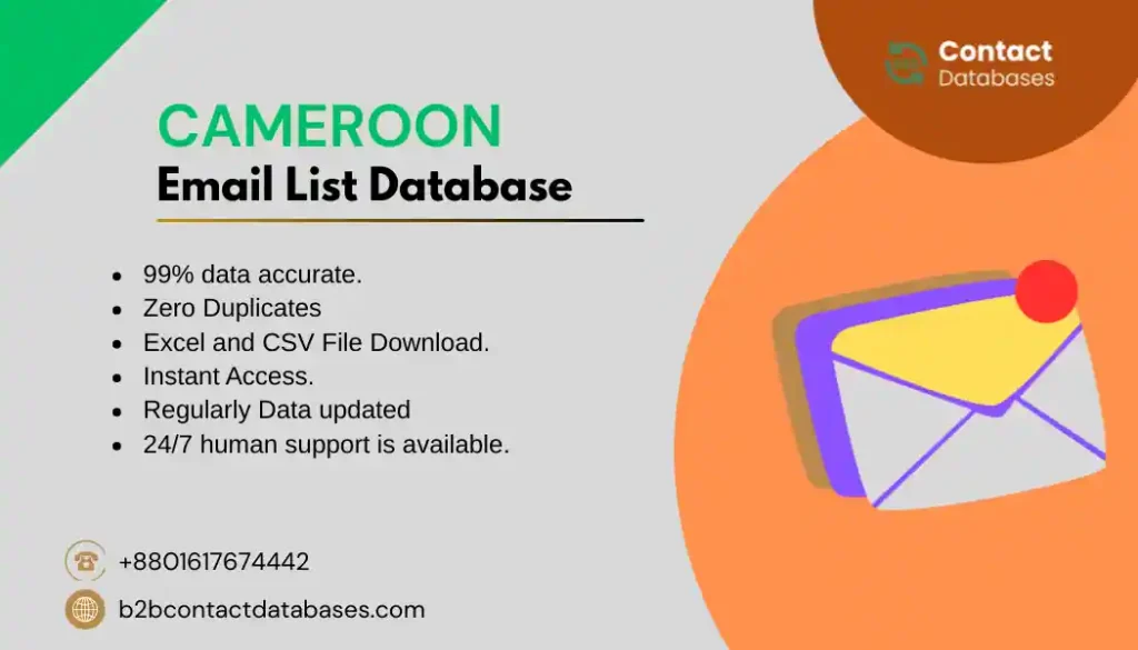 Cameroon Email List Database