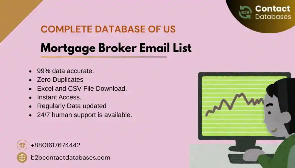 Complete Database of US Mortgage Broker Email List