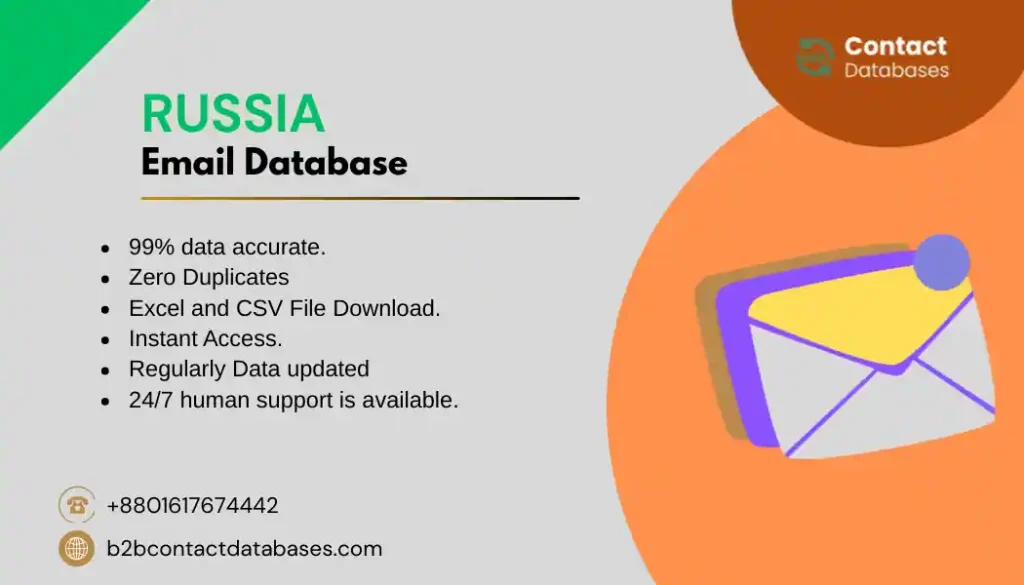 Russia Email Database