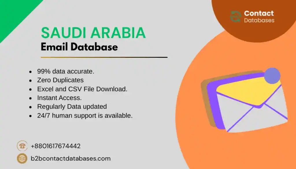 Saudi Arabia Email Database