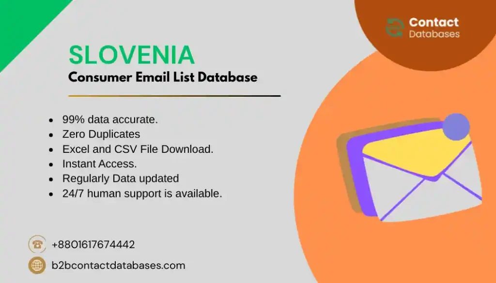 Slovenia Consumer Email List Database
