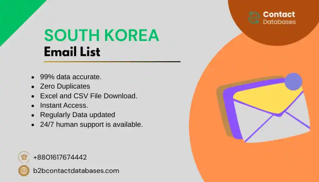 South Korea Email List