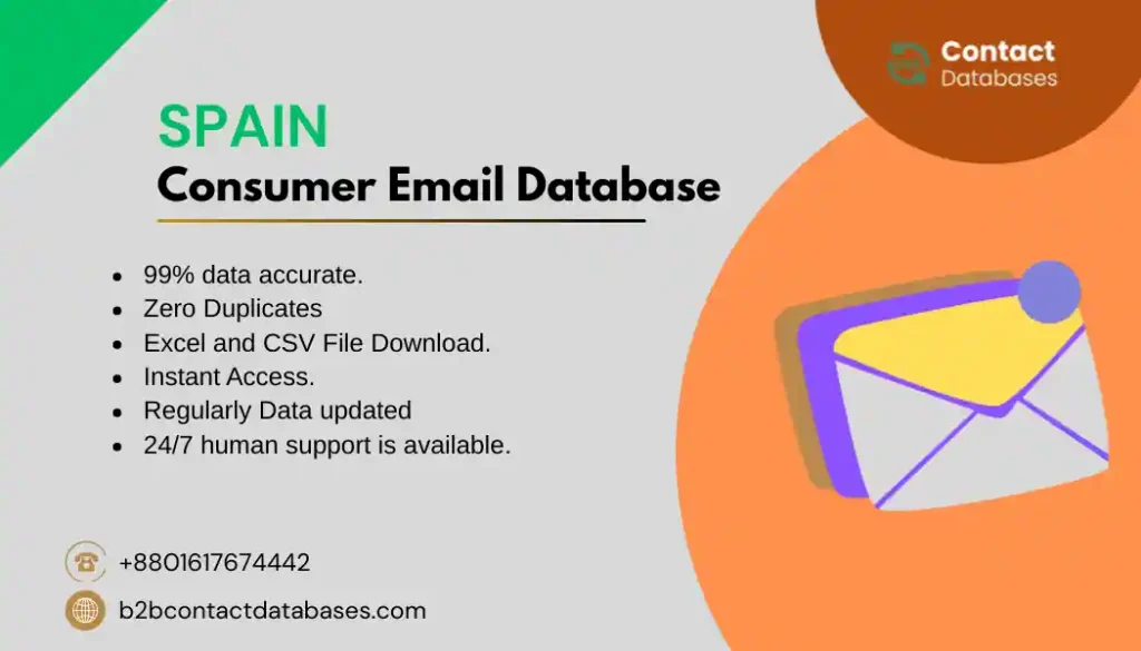 Spain Consumer Email Database