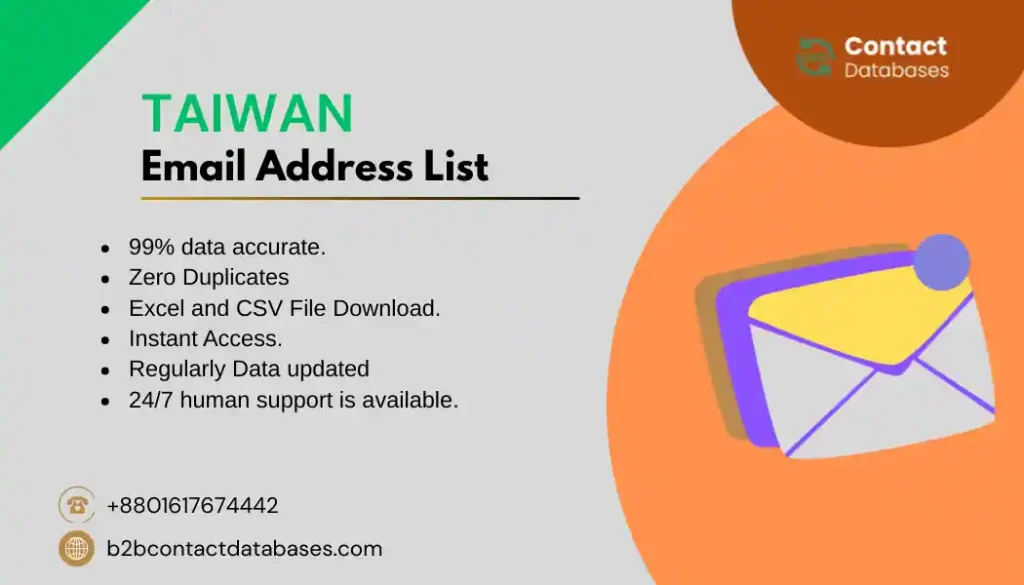 Taiwan Email Address List