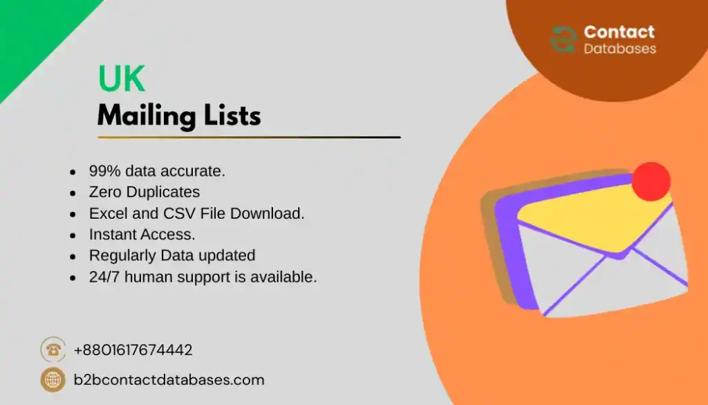 Buy Mailing Lists UK