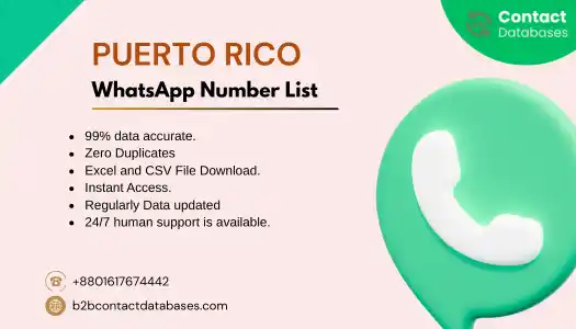 Puerto Rico WhatsApp Number