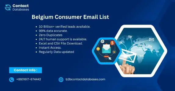 Belgium Consumer Email List
