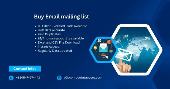Buy Email mailing list
