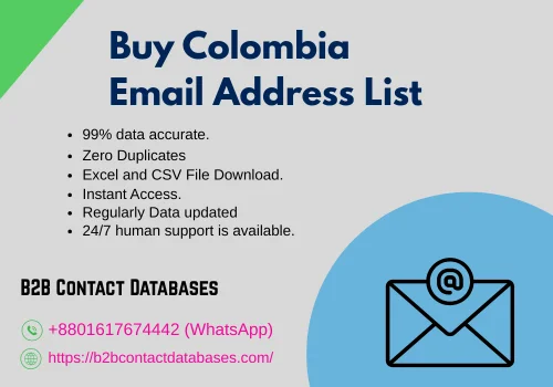 Buy Colombia Email Address List