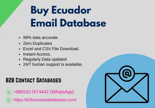 Buy Ecuador Email Database