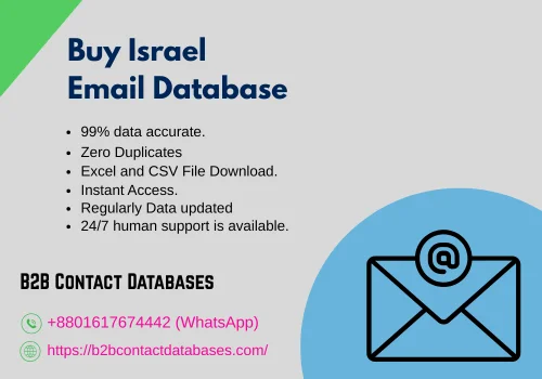 Buy Israel Email Database