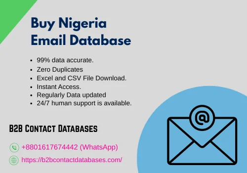 Buy Nigeria Email Database