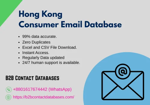 Hong Kong Consumer Email Database