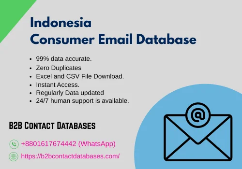 Indonesia Consumer Email Database