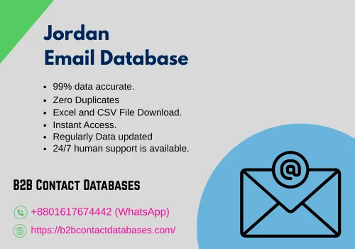 Jordan Email Database