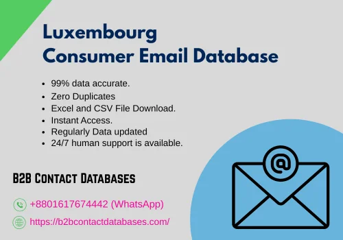 Luxembourg Consumer Email Database