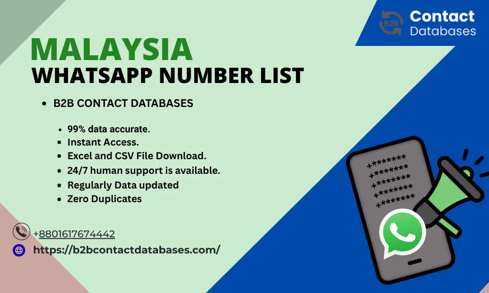Malaysia WhatsApp Number List
