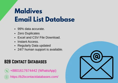 Maldives Email List Database