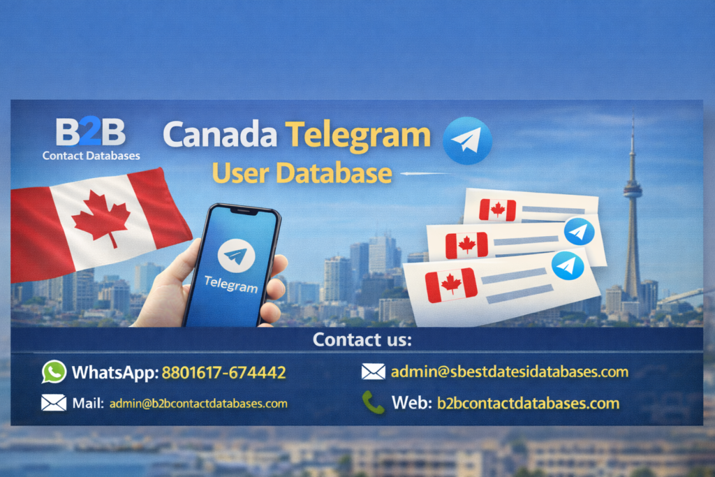 Canada Telegram User Database